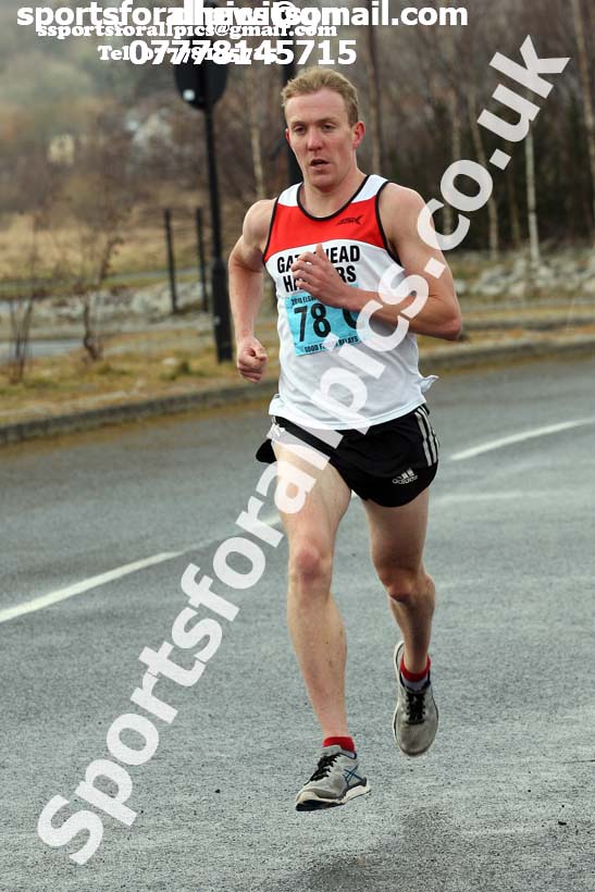 Senior mens Good Friday Elswick Harriers Relay, Newburn, Newcastle. Photo: David T. Hewitson/Sports for All Pics
